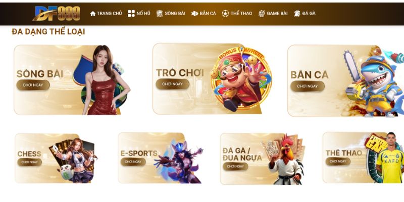 Kho game đa dạng 