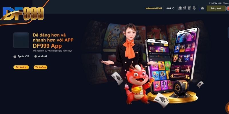 Hướng dẫn tải app df999 nhanh chóng